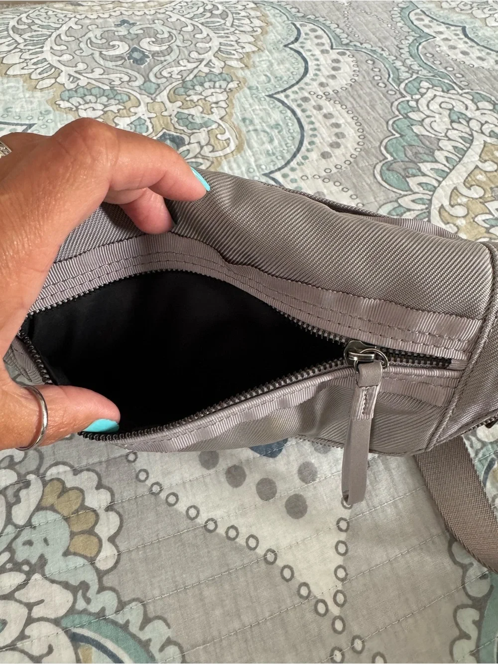 lululemon athletica Gray Crossbody Sling Bag